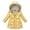 Gold, variant on XBASW Kids Toddler Girls Fleece Coats Winter Hooded Jacket Bright-Faced Warm Snowsuit Medium-Length Outerwear Jacket for 4-10 Years
