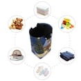 thumbnail image 4 of Christmas Tree Cozy Cabin in Snow Laundry Basket with Handles Foldable Laundry Hamper Freestanding Washing Bin 50L, 4 of 7