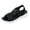 Black, variant on UDAUDU Womens Orthopedic Sandals Arch Support Comfortable Walking Sport Athletic Sandals Open Toe Non Slip Slip On Summer Platform Dress Sandal Black 8.5 Wide