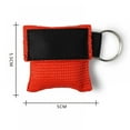 thumbnail image 2 of Bangus Bague Porte-Clés Masque de Protection Faciale RCR Trousse d'Urgence Protections Faciales RCR pour Premiers Soins Ou Entraînement AED, 2 of 5