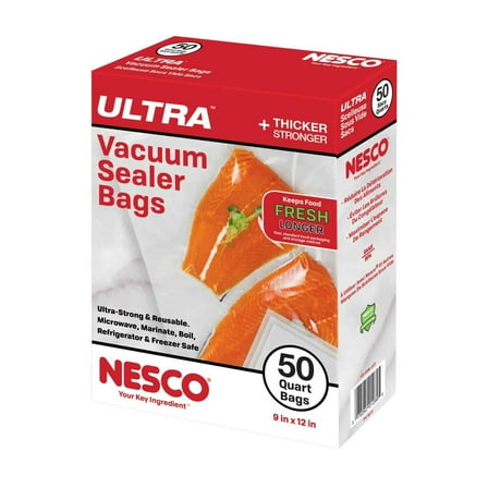 ULTRA Quart-Sized Vacuum Sealer Bags, 50-ct.