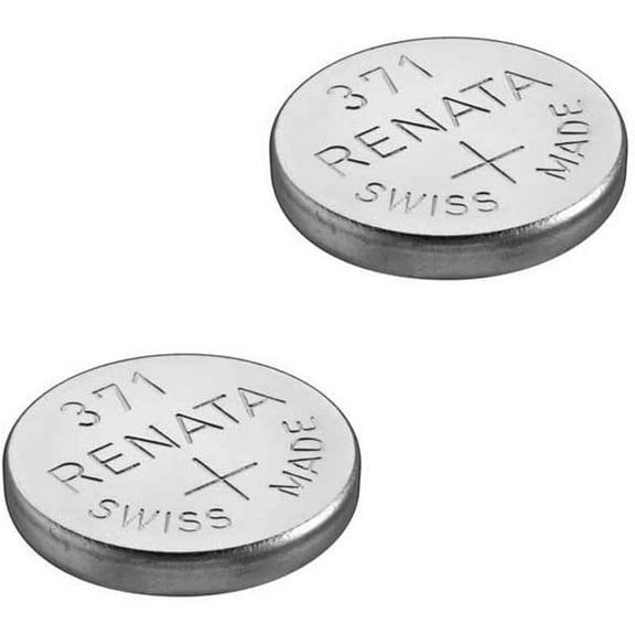 2 x Renata - 371 (SR920SW) - Wrist Watch Battery