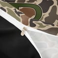 thumbnail image 4 of meiyoeat Camouflage Themed Initial B Twin Duvet Cover For Boys,Rustic Mallard Duck Twin Bedding,Black Reversible,2 Pieces,1 Duvet Cover and 1 Pillowcase, 4 of 6