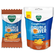 Vicks Honey Flavor Lozenges 25 Count Cooling Drops Smooth Honey Taste Pack of 1