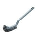 thumbnail image 1 of Toystoory Cepillo fuerte para limpieza de inodoros, depurador de plástico, mango de flexión lateral curvo, cepillo de esquina, suministros de limpieza Juegos de accesorios de baño Gris Toystoory HA002660-02, 1 of 1