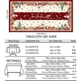 thumbnail image 2 of Christmas Tablecloth, Christmas Snowman Table Cloth Rectangle 60x84 inch, Oblong Winter Xmas and Santa Kitchen Christmas Table Decorations for Home,Dinner,Party, 2 of 6
