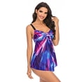 thumbnail image 2 of HAWEE Womens Plus Size Swimsuits Swimwear Bathing Suit Two Piece Tankini Floral Print, 2 of 3