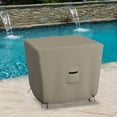 thumbnail image 6 of Square Patio Table Cover 12 Oz Waterproof 100% Weather Resistant Outdoor Square Table Cover with Air Pocket and Drawstrap for Snug Fit (Beige, 29" H x 46" W x 46" D), 6 of 7