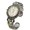 Two-Tone, variant on Blekon Collections Japanese Quartz Women’s 35mm Case Concho Cuff Bangle Watch with Intricate Stylish Design