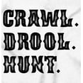 thumbnail image 2 of Crawl Drool Hunt Hunting Life Cute Romper Boys or Girls Infant Baby Brisco Brands 12M, 2 of 6