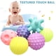 thumbnail image 1 of Bolas sensoriales de juguete para bebé, pelota texturizada de tacto manual, pelota de masaje suave, sonajero infantil, juguetes de desarrollo para niños de 0, 6 y 12 meses, 1 of 4