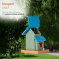 thumbnail image 3 of Alpine Corporation 9-Inch Hanging Flower Shop Bird Feeder, Multicolored, 3 of 13