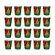thumbnail image 2 of Juego De Vajilla Desechable De Papel Juego De 16 Piezas De Vajilla Navideña De 7 Y 9 Pulgadas, Platos, Vasos Y Servilletas De Papel Desechables En Rojo, Verde Y Dorado Con Motivos Festivos Rkxzt, 2 of 8