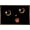 Bronze Framed Version, variant on Tobe Fonseca - Black Cat Minimalist Tongue Wall Poster, 14.725" x 22.375"