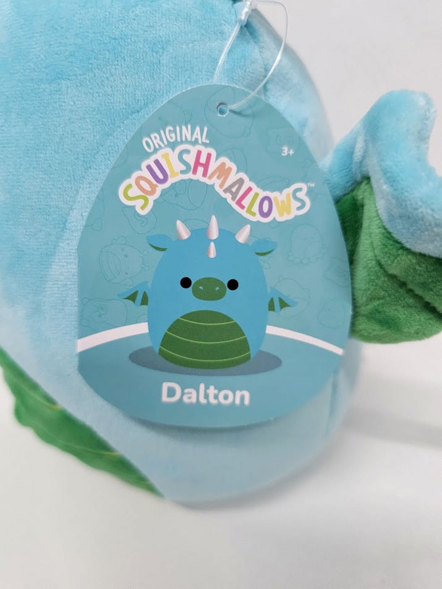 Squishmallows Official Kellytoys Plush 8 Inch Dalton the Green and