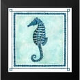 thumbnail image 2 of Shamp, Cindy 15x15 Black Modern Framed Museum Art Print Titled - Seahorse Frame II, 2 of 5
