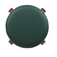 thumbnail image 4 of leyfeng Taburete de madera Taburete KD de madera maciza Cojín de cuero apilable Taburete redondo acolchado Silla sin respaldo para, 4 of 8