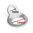 thumbnail image 4 of Porotmotor Dirt Bike Tie Down Strap Ring System Kits Anchor Point Release Hook 8Pcs, 4 of 8