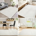 thumbnail image 3 of CAROMIO 9' x 12' Large Modern Shag Rugs for Living Room Fluffy Soft Area Rug Plush Carpet for Bedroom Indoor Luxury Fuzzy Rug, White, 3 of 5