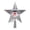Brown, variant on LHWEN 18CM Plastic Luminous Five-Pointed Star Christmas Tree Topper LED Light Transparent Treetop Star Unique Design for Festive Decor Soft Glow Creates Dreamy Holiday Atmosphere Battery-Powered