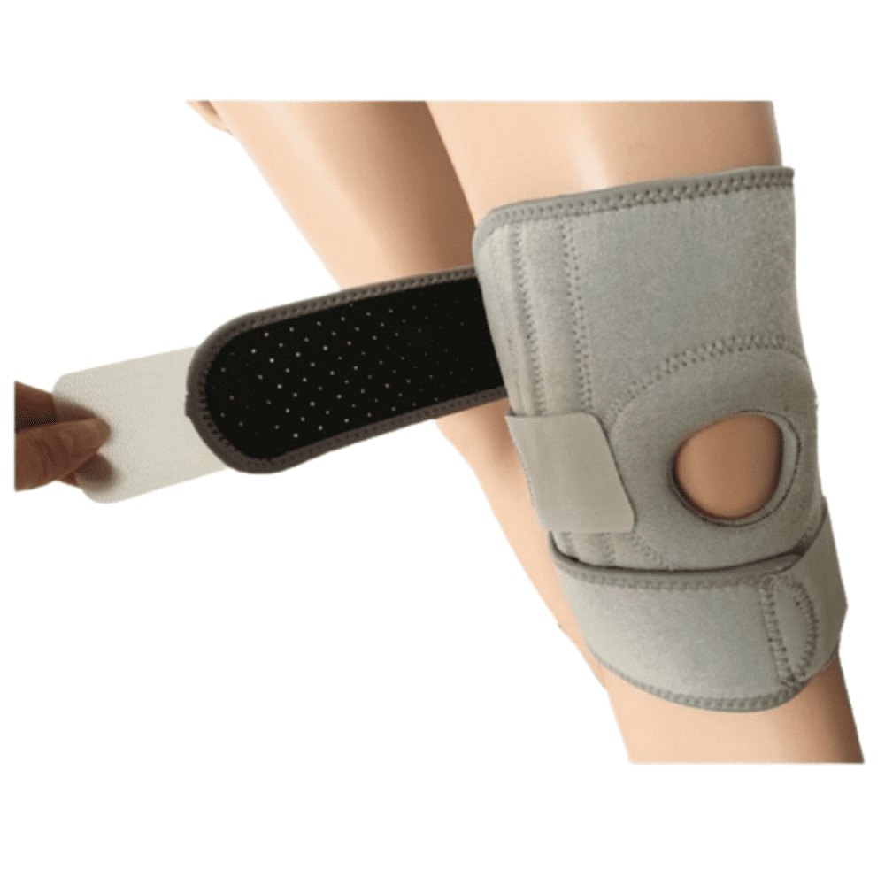 Win4 Deals Adjustable Knee Brace Support, Running Knee Brace Grey, One Size Fits Most