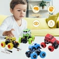 thumbnail image 2 of Babyltrl 2 Pack Pull Back Trucks Friction Powered Alloy Cars for Kids, Toddler Toys for 2-5+ Year Old Boys and Girls, 2 of 9