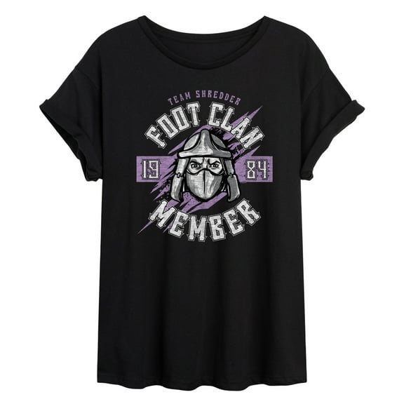 Teenage Mutant Ninja Turtles - Foot Clan Member - Women's Oversized T-Shirt