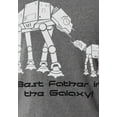 thumbnail image 2 of Star Wars Men's Pajamas Best Father In The Galaxy! Shirt And Pants Pajama Set, 2 of 3