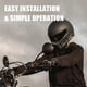 thumbnail image 1 of BT5.0 Motorcycle Headset Intercom Interconnection Outdoor Riding Waterproof Full Helmet Headset with Noise Reduction, 1 of 5