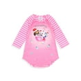 thumbnail image 7 of Gabbys Dollhouse Meowy Christmas Toddler Girl's Fleece Raglan Pajama Long Sleeve Nightgown PJ Sleep Dress, 7 of 7