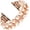 Rose Gold, variant on Pearl Bracelet Compatible with Apple Watch Band 38/40/41mm 42/44/49mm iWatch Series 9/8/7/6/5/4/3/2/1, Artificial Elastic Stretch Bling Diamond Jewelry Wristband Replacement Strap