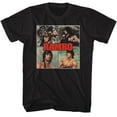 thumbnail image 1 of Rambo Multi Image Black Adult T-Shirt Xlt, 1 of 2