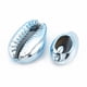 thumbnail image 2 of EeaseMX 100 cuentas de concha galvanizadas, conchas cauri naturales, para hacer pulseras y tobilleras, colores variados., 2 of 7