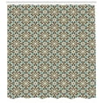 thumbnail image 3 of Ambesonne Brown and Blue Shower Curtain, Eastern Star, 69"Wx84"L, Taupe Pale Blue Brown, 3 of 3