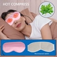 thumbnail image 3 of Rechargeable Heated Eye Mask Cordless Warm Eye Compress for Dry Eyes Blepharitis,Green, 3 of 7