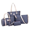 thumbnail image 3 of Bolso de hombro 6 piezas para mujer Sunnimix Azul Bolsos de hombro Cartera de embrague, 3 of 6