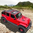 thumbnail image 7 of Shadeidea Jeep Wrangler Sun Shade JL 4 Door Top Sunshade, Front & Rear -(Black Mesh Screen Sunblock Cover, NO FADED Pug) Cover JLU (2018-Current), UV Blocker -10 Years Lasting, 7 of 7