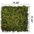 thumbnail image 2 of Artificial Plant Living Wall Panels for Indoor/Outdoor Use (4 pack - Ficus Gold Style), 2 of 2