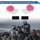 thumbnail image 2 of Accesorios para Casco de Motocicleta Decoración Alas Arale con Bola de Durazno para Cascos de Motocicleta, Bicicleta, Esquí, Pegatina de Peluche Blanca 1 Juego, 2 of 6