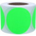 thumbnail image 3 of Hybsk 2 Inch Fluorescent Green Blank Target Pasters for Shooting 300 Adhesive Target Stickers Per Roll (Fluorescent Green), 3 of 5