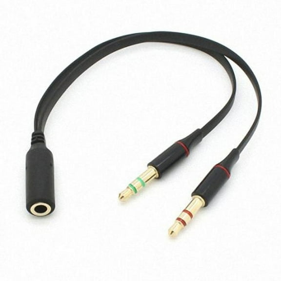 Chenyang CY Dual 3.5mm Male to Single Female HeadPhone MicroPhone Audio Splitter Cable for Phone Tablet Laptop Adapter