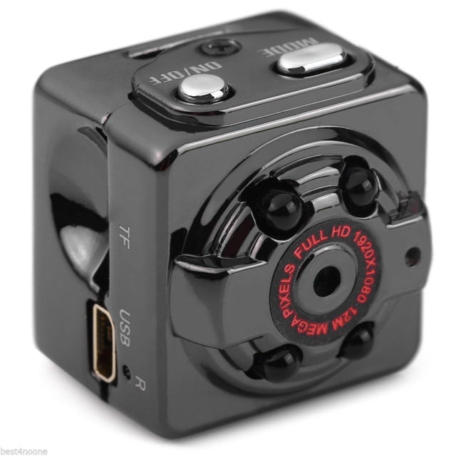 Mini cámara espía, HD 1080P con vigilancia inalámbrica y detector de movimiento, cámara de bolsillo con visión nocturna infrarroja, grabadora HD durante un año