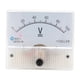 thumbnail image 2 of Medidor de voltaje de CC (1 unidad), voltímetro, 85L1, 0, 20 V, 50 V, 300 V y 500 V CC 0-100 V, 2 of 9