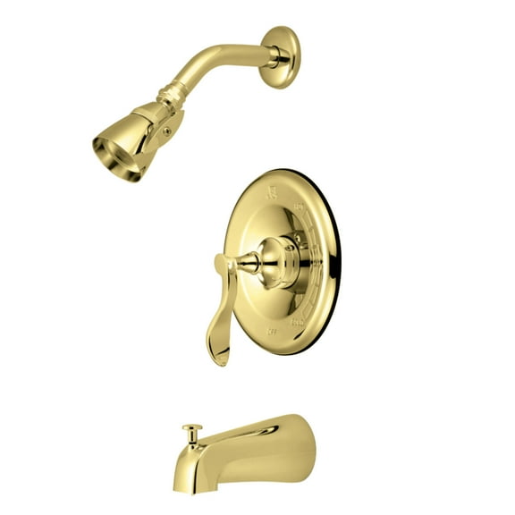 Kingston Brass KB1632CFL Century Tub & Shower
