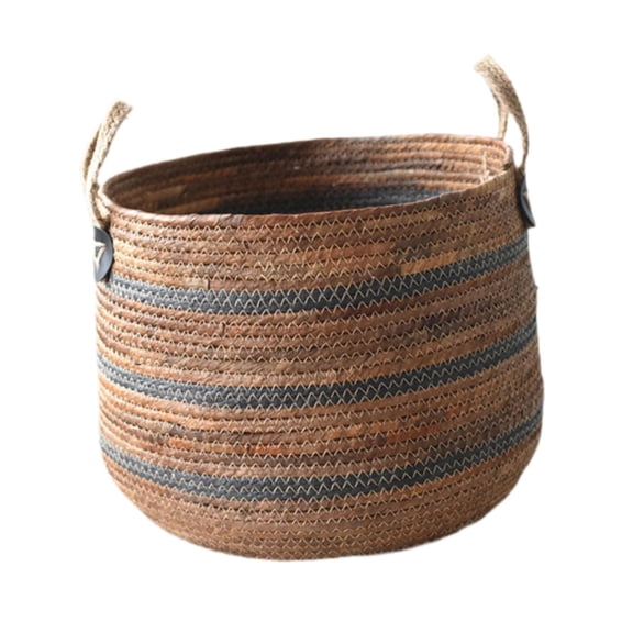 CUTICATE Woven Laundry Basket Clothes Hamper Organizer Multifunctional Laundry Hamper Storage Basket for Toys Blankets Bedroom Nursery S