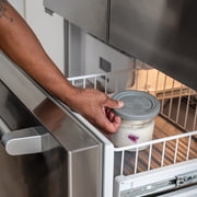 Ninja CREAMi 16 Oz Pint & Lid, Compatible with NC300 Series Ninja Creami Ice Cream Maker, XSKPNTLID1 Gray
