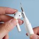 thumbnail image 2 of Herramienta de limpieza de auriculares Bluetooth para Airpods Pro 3 2 1, Kit de limpieza de fundas, cepillo de limpieza, bolígrafo para auriculares Xiaomi iPhone, 2 of 5