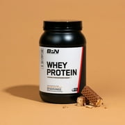 Bare Performance Nutrition, BPN Whey Protein Powder, Nutter Bar Blast, 25g of Protein, Excellent Taste & Low Carbohydrates, 88% Whey Protein & 12% Casein Protein, 27 Servings