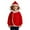 Red, variant on Baby Winter Clothes Sherpa Fleece Lined Jackets for Toddler Boys Girls Button Up Pompom Hooded Cute Warm Coat (2-3 Years, Red)