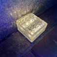 thumbnail image 4 of Solar Courtyard Light, Ice Brick Light, LED Ice Block Buried Outdoor Lawn, Garden, Step Landscape Decoration, Atmosphere Light, 4 of 4
